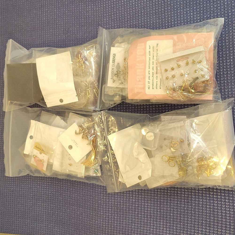 1. Small bag of jewelry